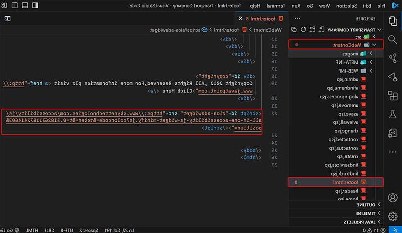 Java wcag网页可访问性